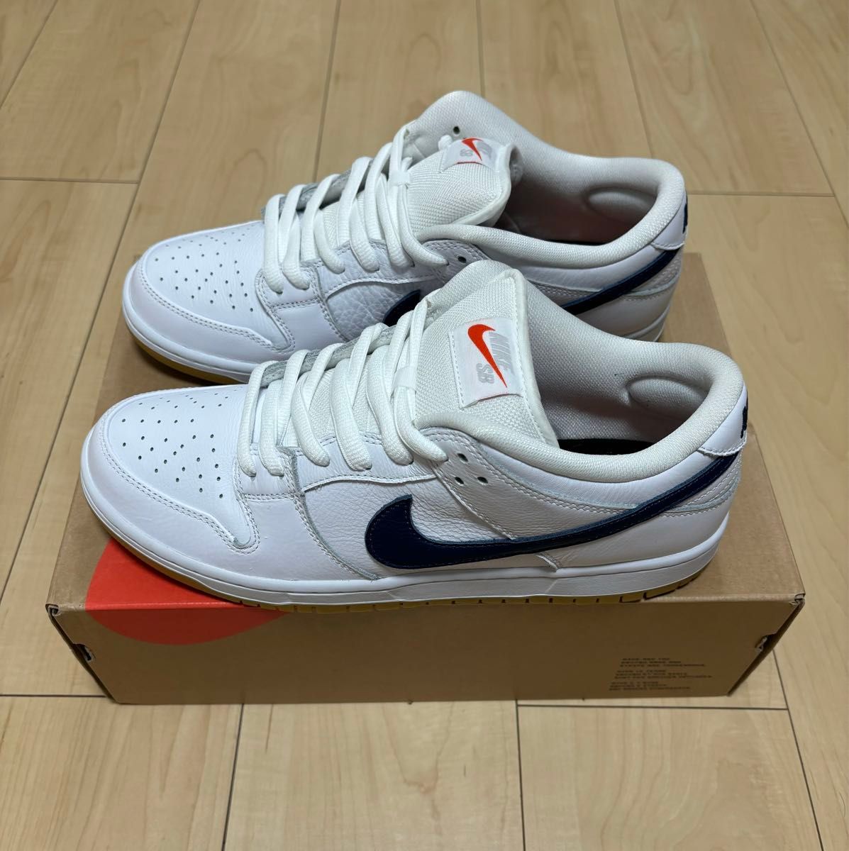Nike SB Dunk Low Orange Label White Navy|Yahoo!フリマ(旧 Nike SB Dunk Low Orange Label White Navy|Yahoo!フリマ(旧