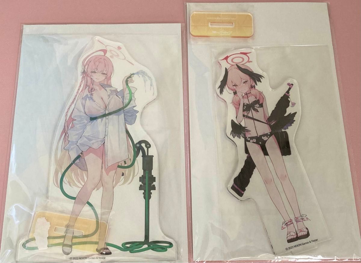 ブルーアーカイブ ハナコ コハル 水着 アクリルスタンド ブルーアーカイブ ハナコ コハル 水着 アクリルスタンド