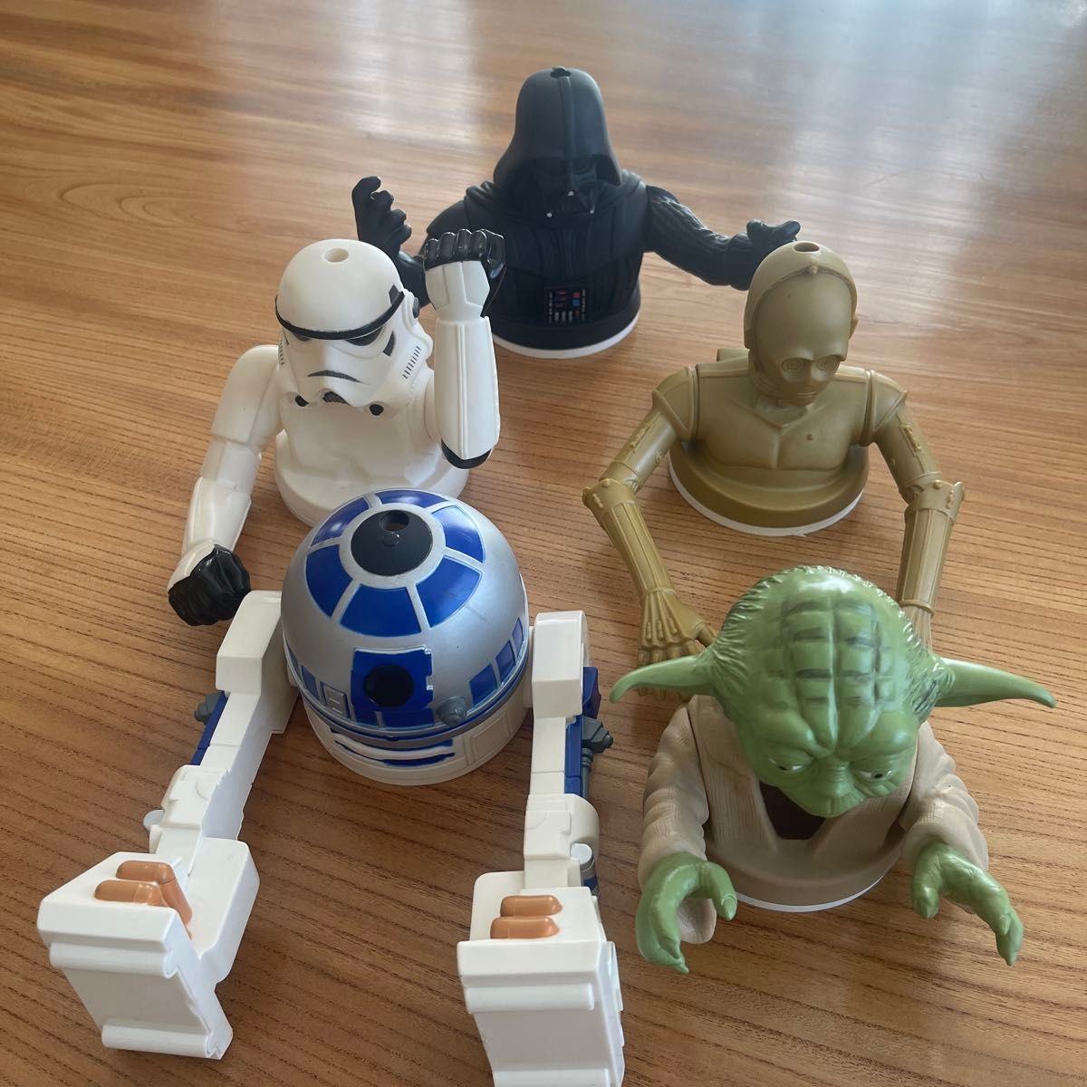 スターウォーズ フィギュア5体セット ボトルフィギュア スターウォーズ フィギュア5体セット ボトルフィギュア