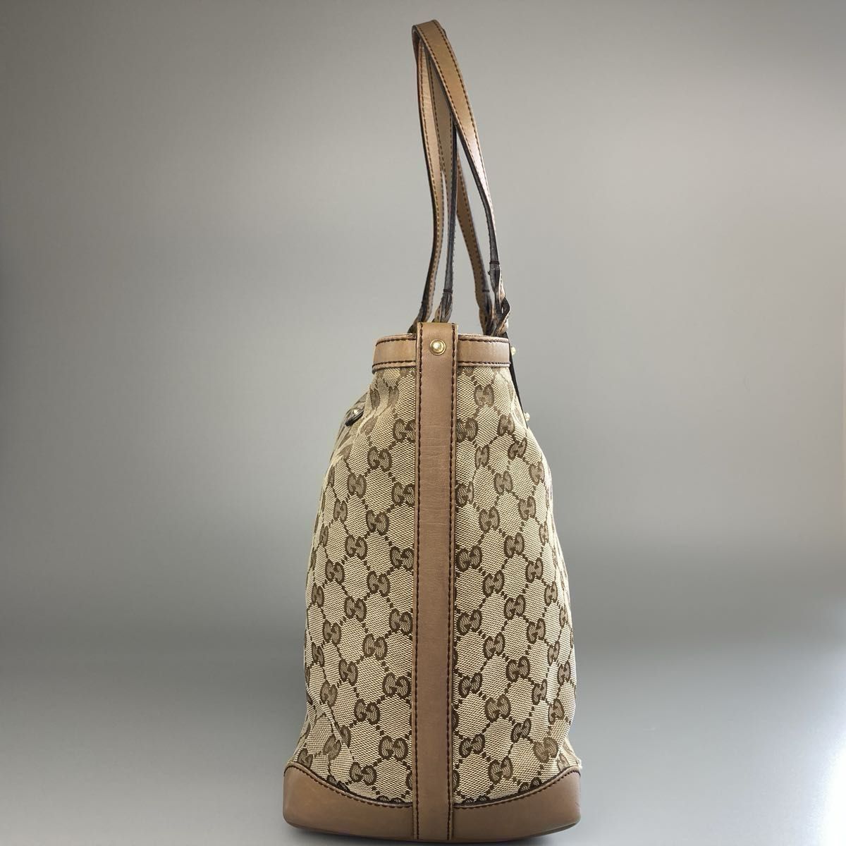 GUCCI グッチ トートバッグ GGキャンバス ポーチ付き レディース GUCCI グッチ トートバッグ GGキャンバス ポーチ付き レディース