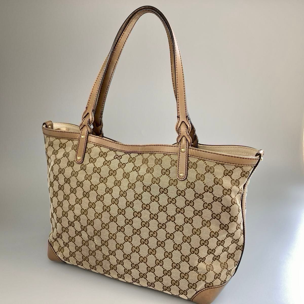 GUCCI グッチ トートバッグ GGキャンバス ポーチ付き レディース GUCCI グッチ トートバッグ GGキャンバス ポーチ付き レディース
