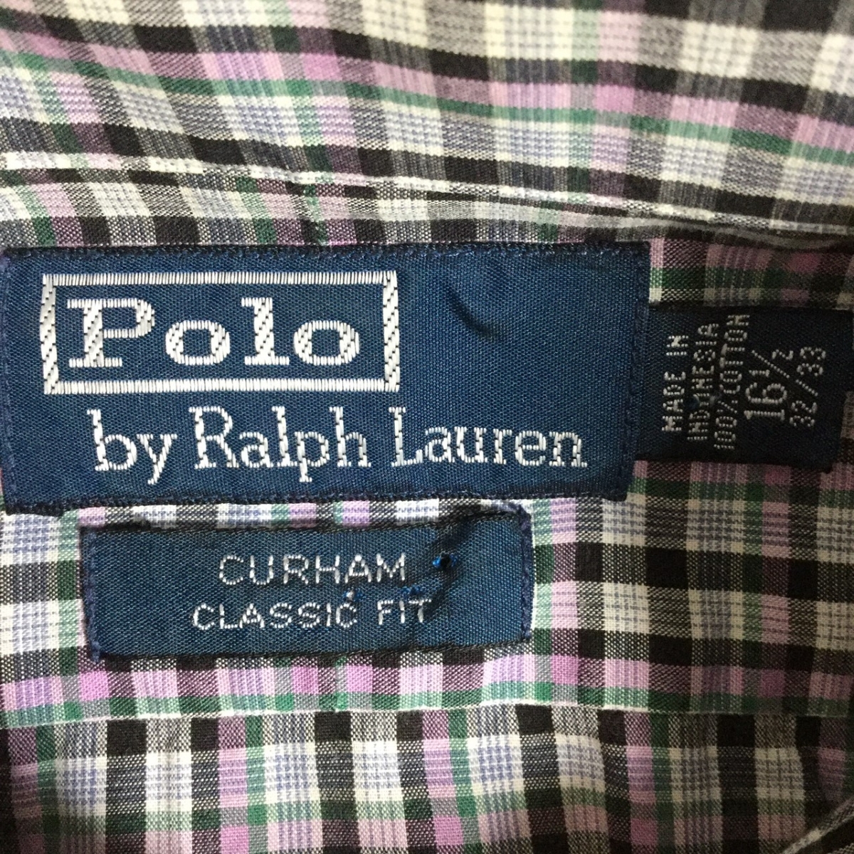 Polo by Ralph Lauren ラルフローレン 長袖シャツ タータンチェック CURHAM CLASSIC FIT