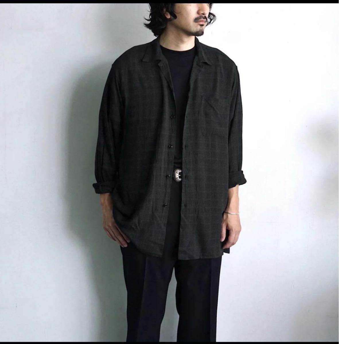 MAATEE&SONS 強撚RAYON OP COLLAR SHIRTS マーティーアンド MAATEE&SONS 強撚RAYON OP COLLAR SHIRTS マーティーアンド