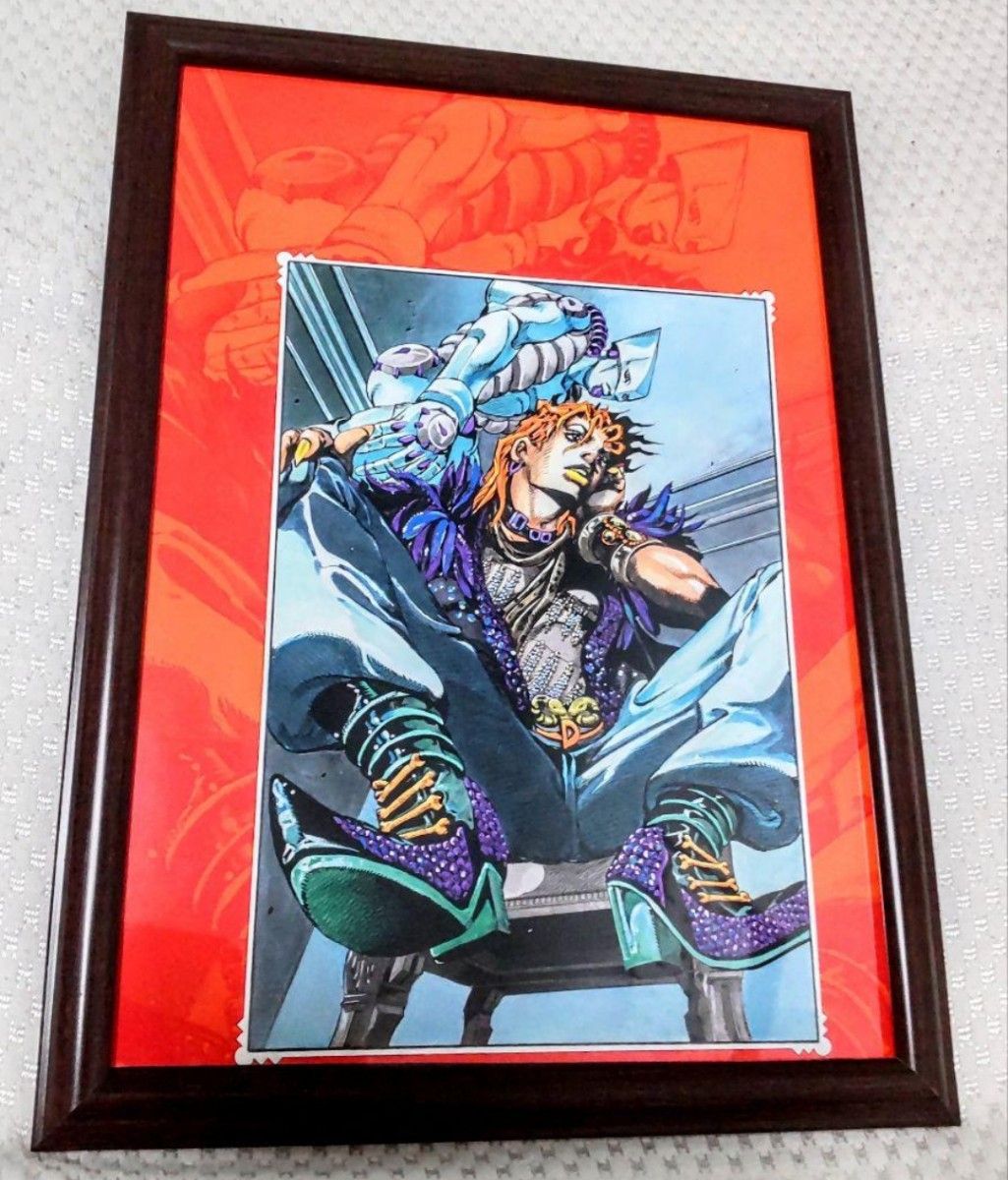 額装・A4】ジョジョの奇妙な冒険 JOJO オールスター(主人公 額装・A4】ジョジョの奇妙な冒険 JOJO オールスター(主人公