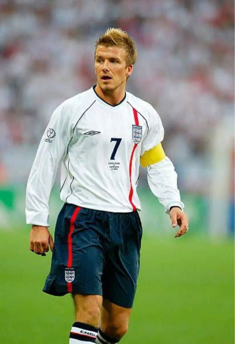 イングランド 2002 ユニフォーム ベッカム 長袖 ユニフォーム イングランド 2002 ユニフォーム ベッカム 長袖 ユニフォーム