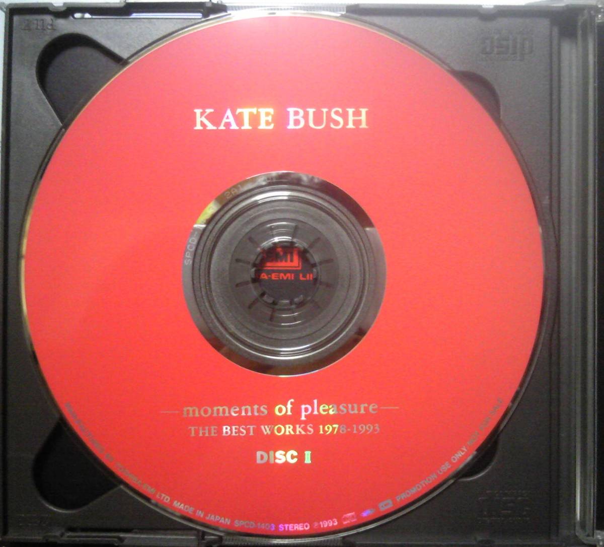 ケイト・ブッシュ/BEST WORKS 1978-1993 非売品PROMO 洋楽