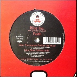 12inch пластинка 　BLISS INC. / FAITH