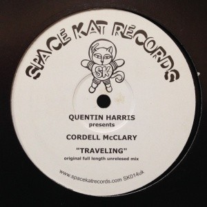12inchレコード　QUENTIN HARRIS presents CORDELL McCLARY / TRAVELING_画像1