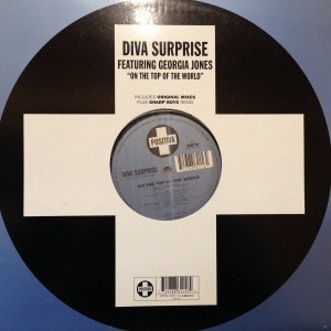 12inchレコード　DIVA SURPRISE / ON THE TOP OF THE WORLD_画像1