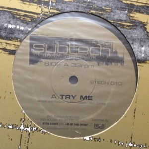 12inchレコード　SUBTECH / TRY ME_画像1