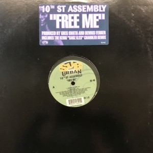 12inchレコード　10TH STREET ASSEMBLY / FREE ME_画像1