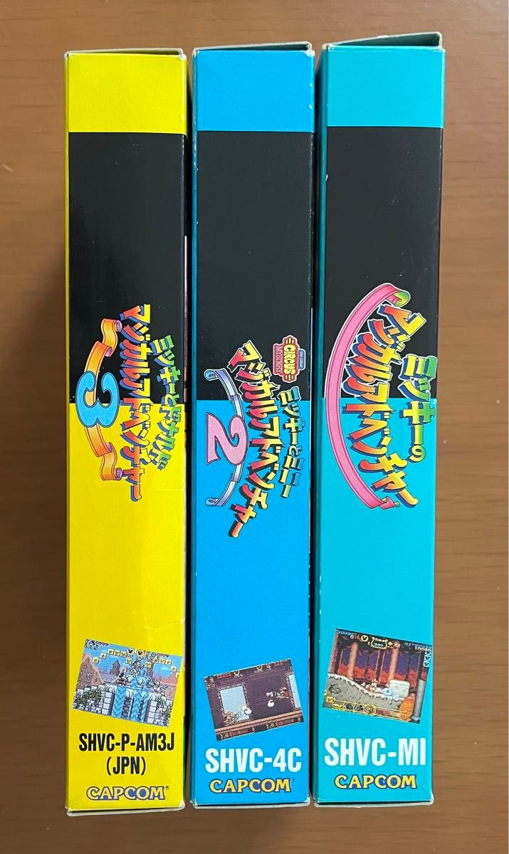 SFC ミッキーのマジカルアドベンチャー 1・2・3 箱説付 SFC ミッキーのマジカルアドベンチャー 1・2・3 箱説付