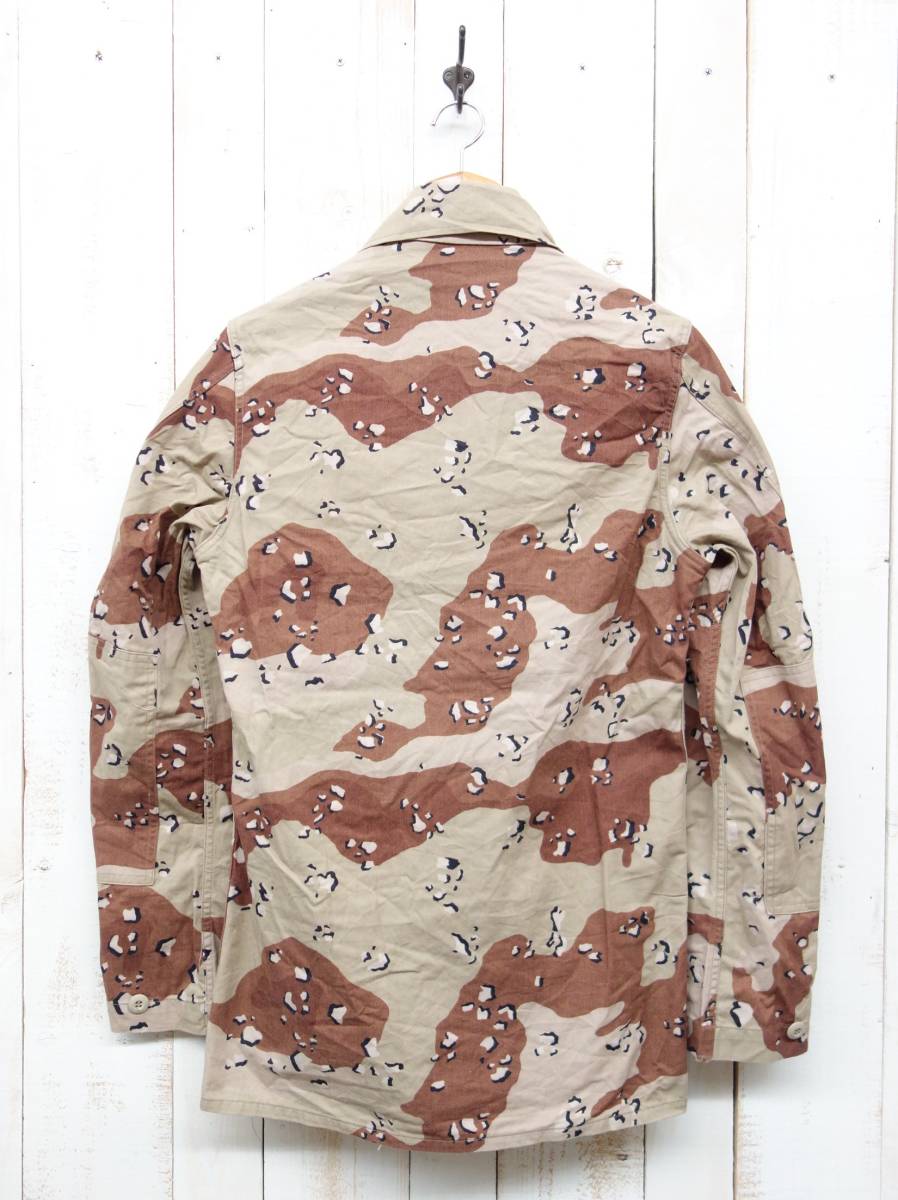 VINTAGE　US古着　ヴィンテージ＊デザート迷彩BDUジャケット (チョコチップ )＊COAT DESERT CAMFLAGE PATTERN COMBAT ＊DLA100-84-C-0726 _画像2