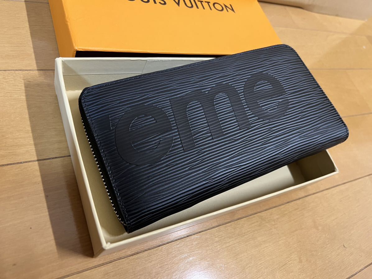 ルイ・ヴィトン LOUIS VUITTON Supreme シュプリーム コラボ 長 ルイ・ヴィトン LOUIS VUITTON Supreme シュプリーム コラボ 長