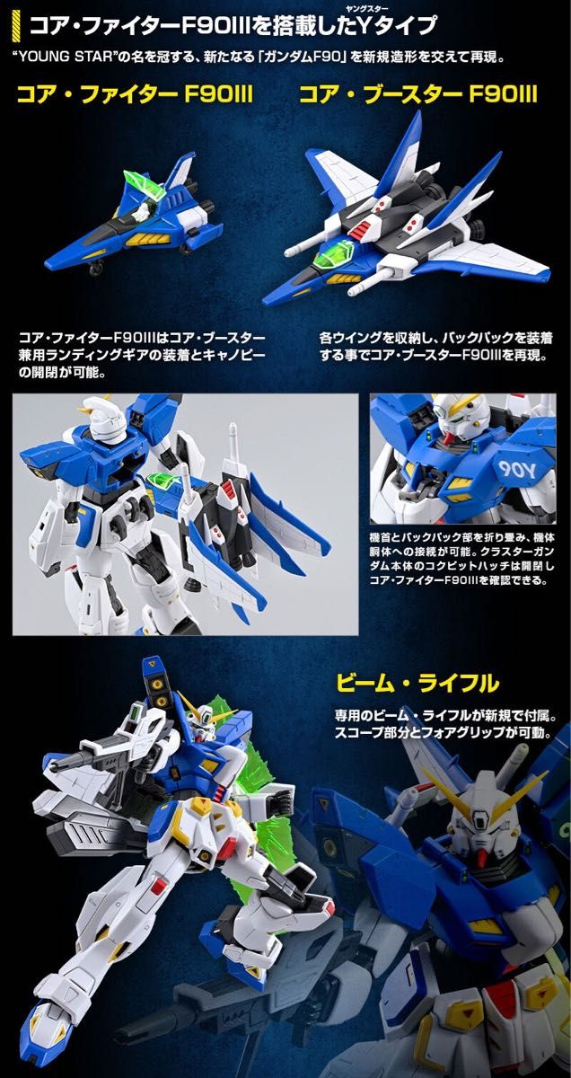 ガンプラ MG 1/100 F90IIIY クラスターガンダム|Yahoo!フリマ ガンプラ MG 1/100 F90IIIY クラスターガンダム|Yahoo!フリマ