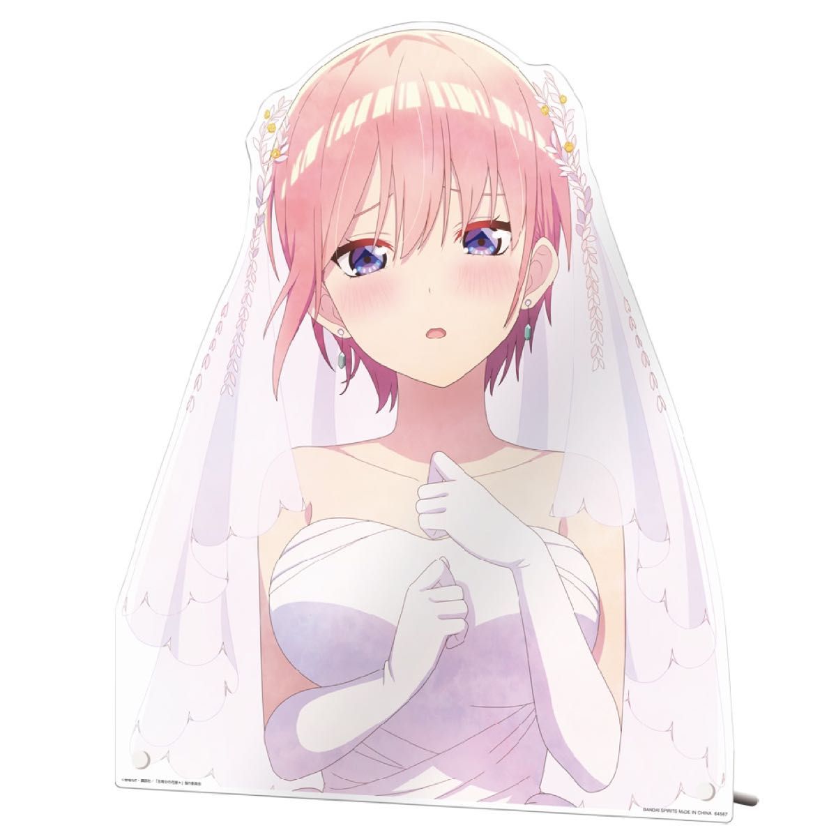 一番くじ 五等分の花嫁 バストアップアクリルボード 4種セット