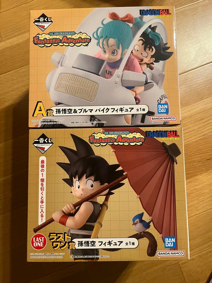 一番くじ ドラゴンボール A賞 悟空 ブルマ バイク フィギュア 一番くじ ドラゴンボール A賞 悟空 ブルマ バイク フィギュア