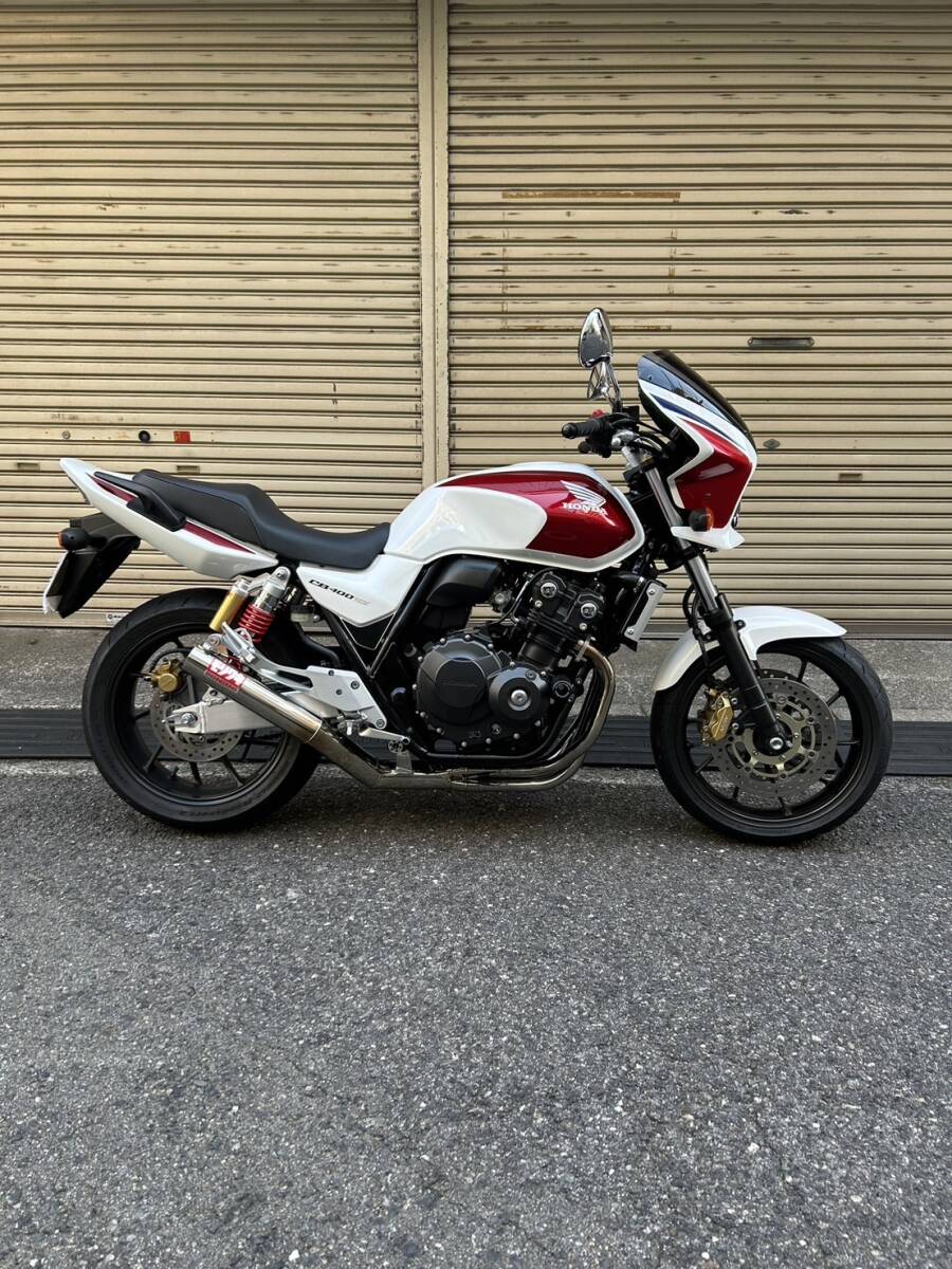 CB400SF NC42から外した社外マフラー 集合管 東京発 検索用RPM CB400SF NC42から外した社外マフラー 集合管 東京発 検索用RPM