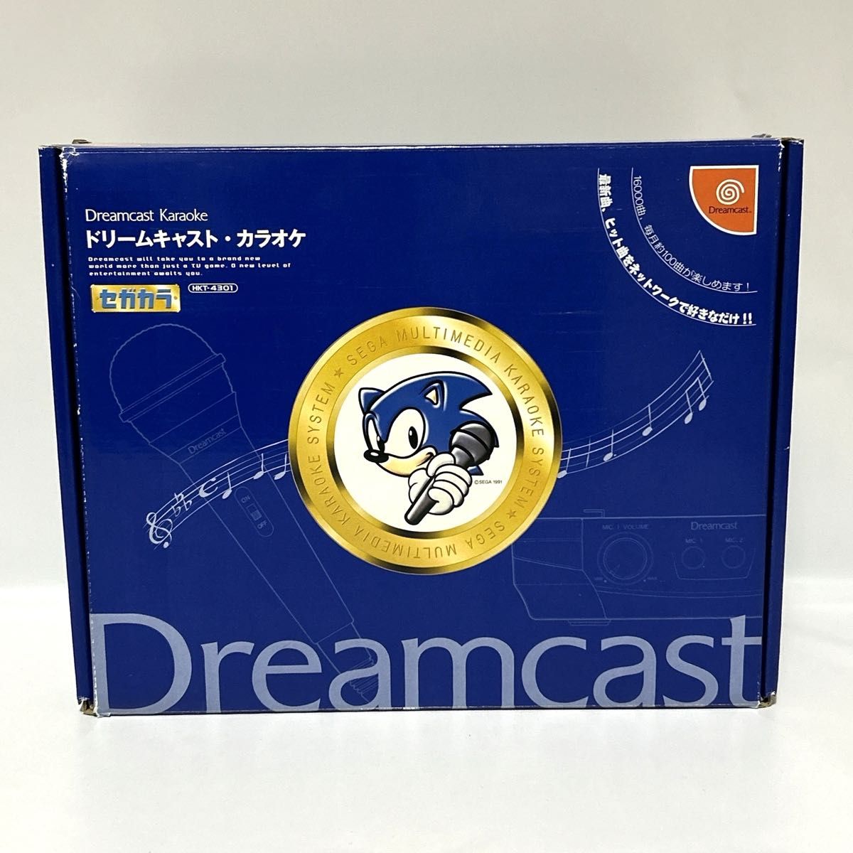 未使用品】セガ ドリームキャストカラオケ DRE-25310 ソニック 未使用品】セガ ドリームキャストカラオケ DRE-25310 ソニック