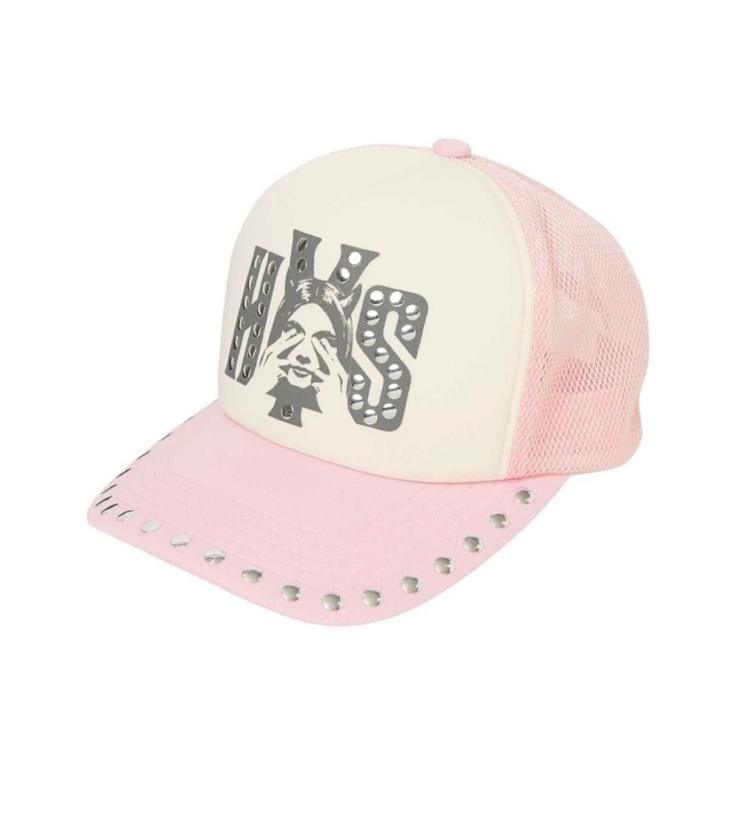 HYSTERIC GLAMOUR】 新品 未使用 スタッズメッシュキャップ HYSTERIC GLAMOUR】 新品 未使用 スタッズメッシュキャップ