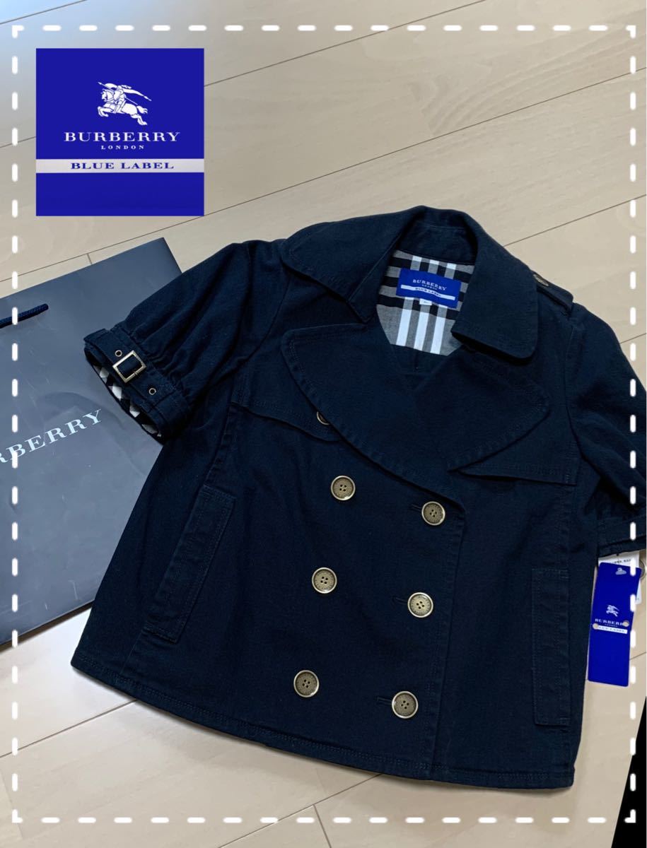 新品】Burberry バーバリーブルーレーベル ショートコート - www