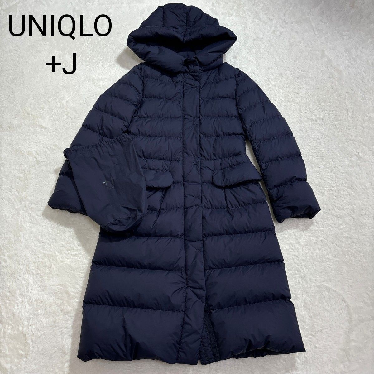UNIQLO +J ジルサンダーコラボ ロングダウンコート ブラック UNIQLO +J ジルサンダーコラボ ロングダウンコート ブラック
