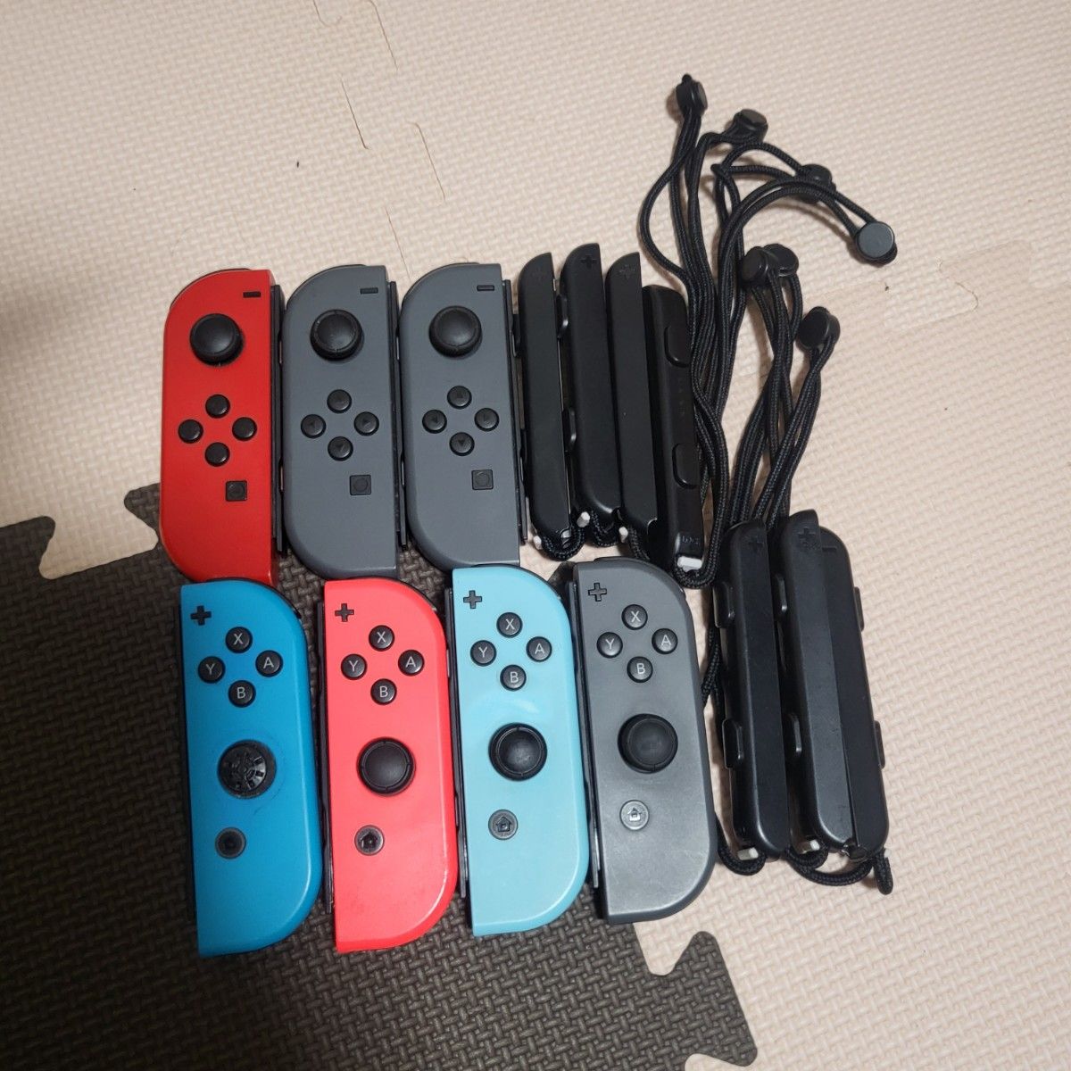 Switch Joy-Con ジャンク 7個セット ストラップ付き|Yahoo Switch Joy-Con ジャンク 7個セット ストラップ付き|Yahoo