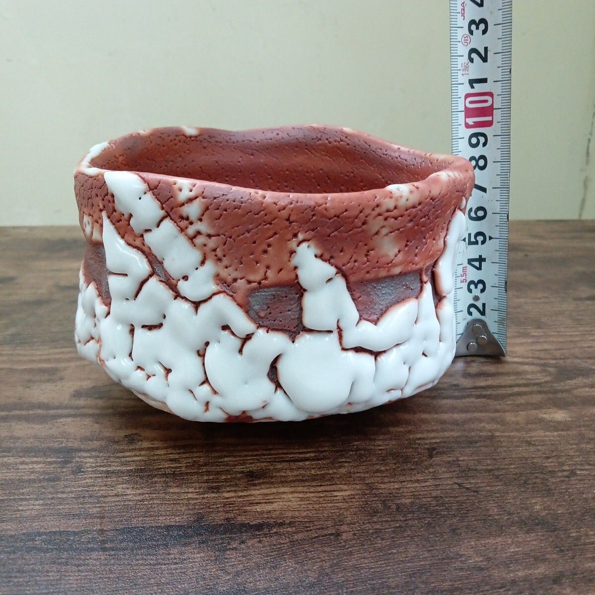 Yahoo!オークション - 加藤豊久 赤志野茶碗 陶器 抹茶碗 未使用品 Yahoo!オークション - 加藤豊久 赤志野茶碗 陶器 抹茶碗 未使用品