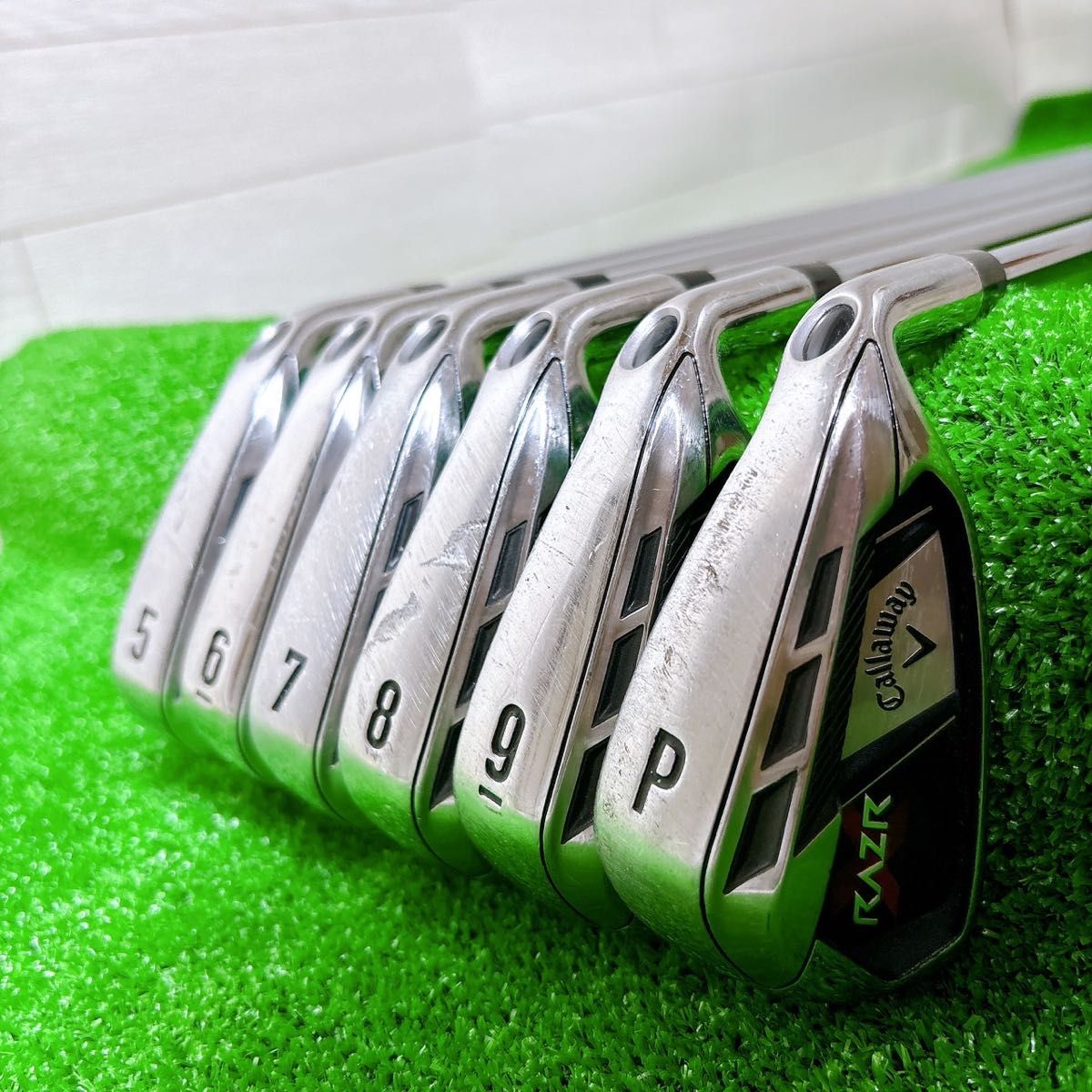 callaway RAZR レディース FLEX L 5本 右利き用 callaway RAZR レディース FLEX L 5本 右利き用