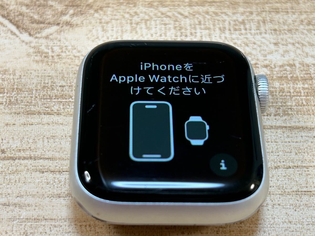 Apple watch Series6 GPS 40mm MG283J/A シルバーアルミニウム Apple watch Series6 GPS 40mm MG283J/A シルバーアルミニウム