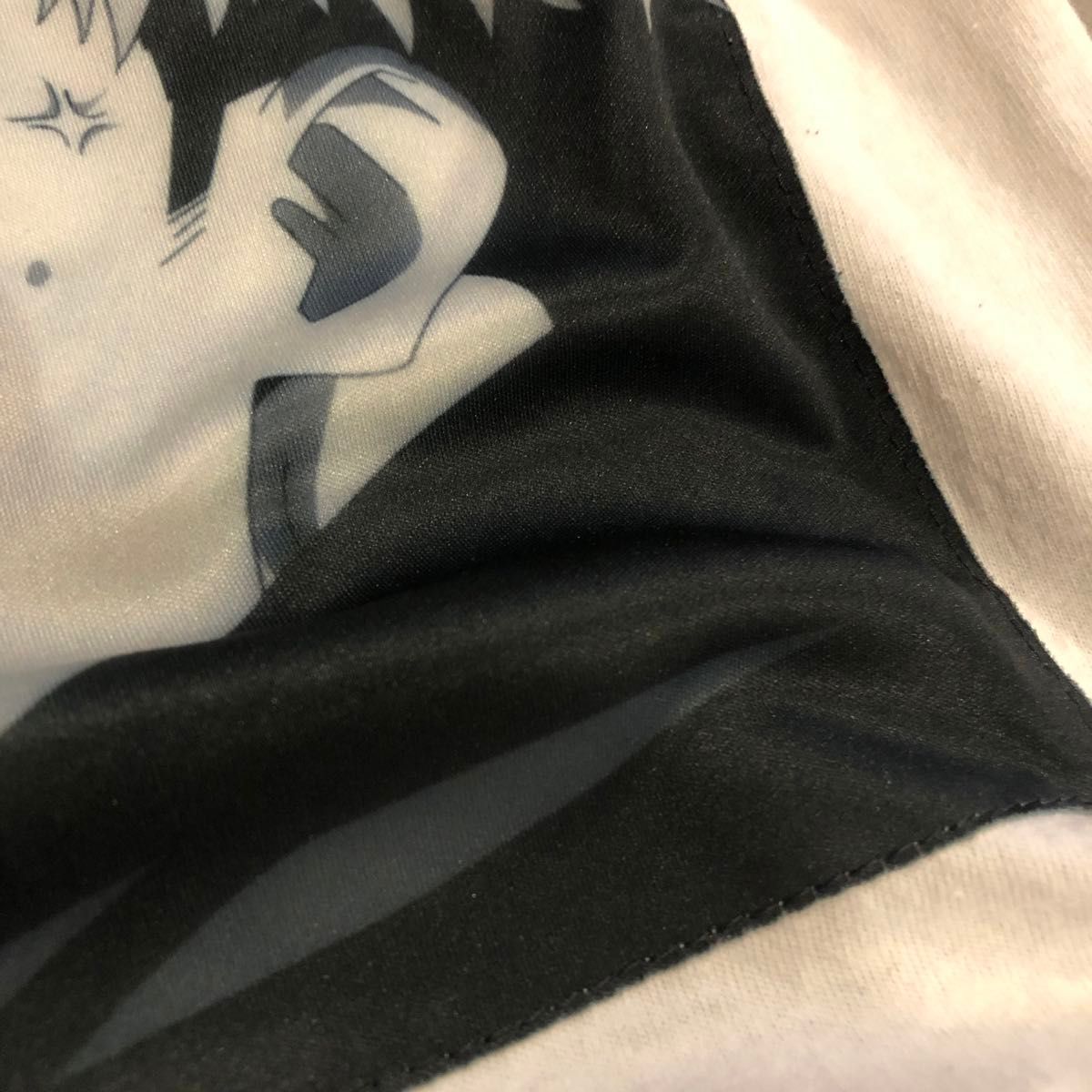 呪術廻戦 KINGLYMASK コラボ ロングTシャツ ロンT 長袖 ホワイト 呪術廻戦 KINGLYMASK コラボ ロングTシャツ ロンT 長袖 ホワイト