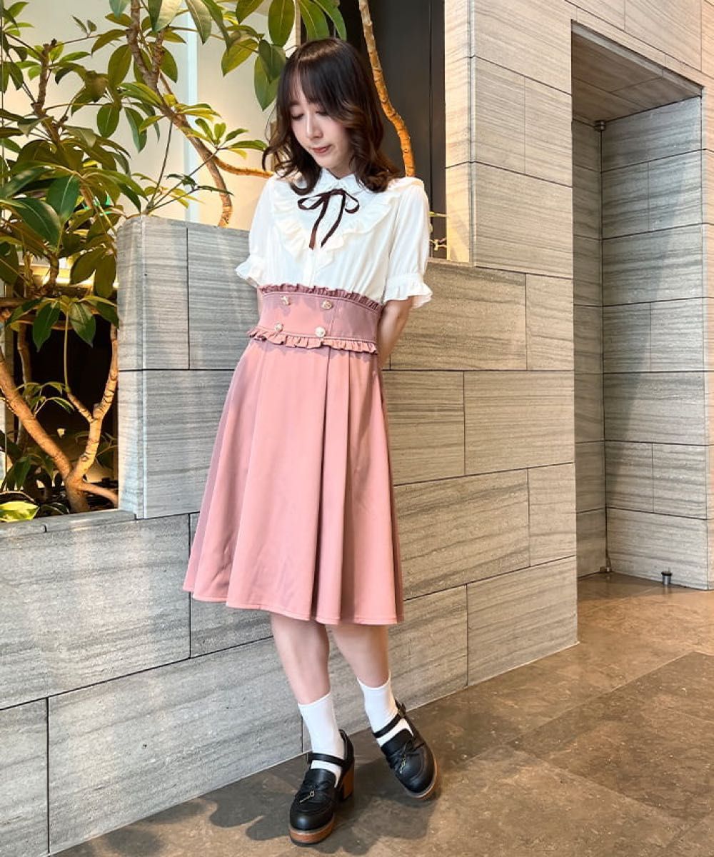 axes femme ドッキングデザインOP 新品未使用タグ付き axes femme ドッキングデザインOP 新品未使用タグ付き