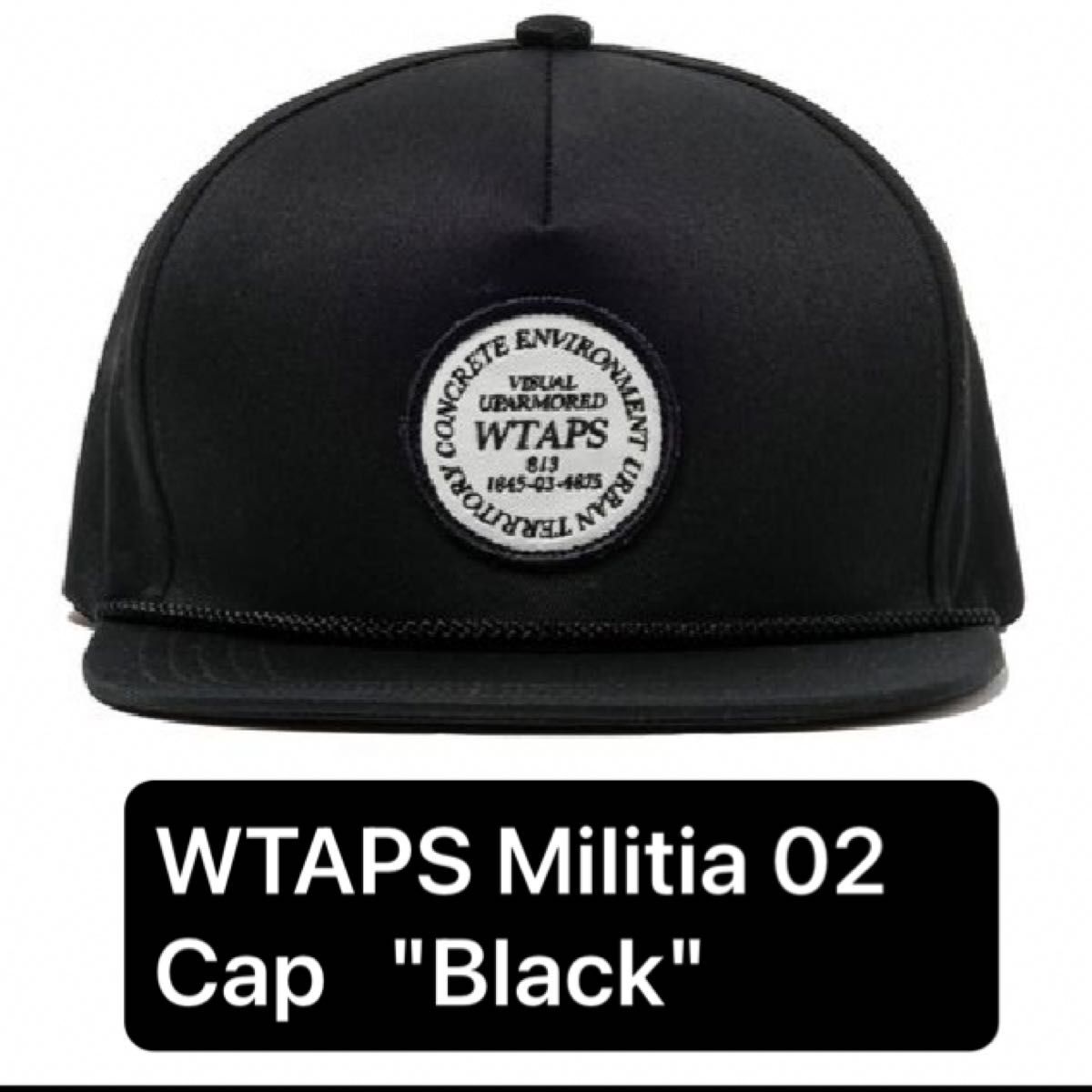WTAPS Militia 02 Cap CTPL Twill WTAPS Militia 02 Cap CTPL Twill