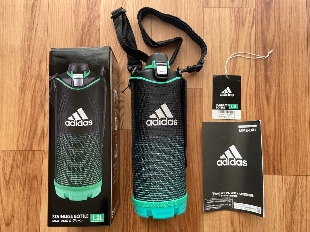 未使用】adidas アディダス ステンレスボトル 直飲み 水筒 1 2L 未使用】adidas アディダス ステンレスボトル 直飲み 水筒 1 2L