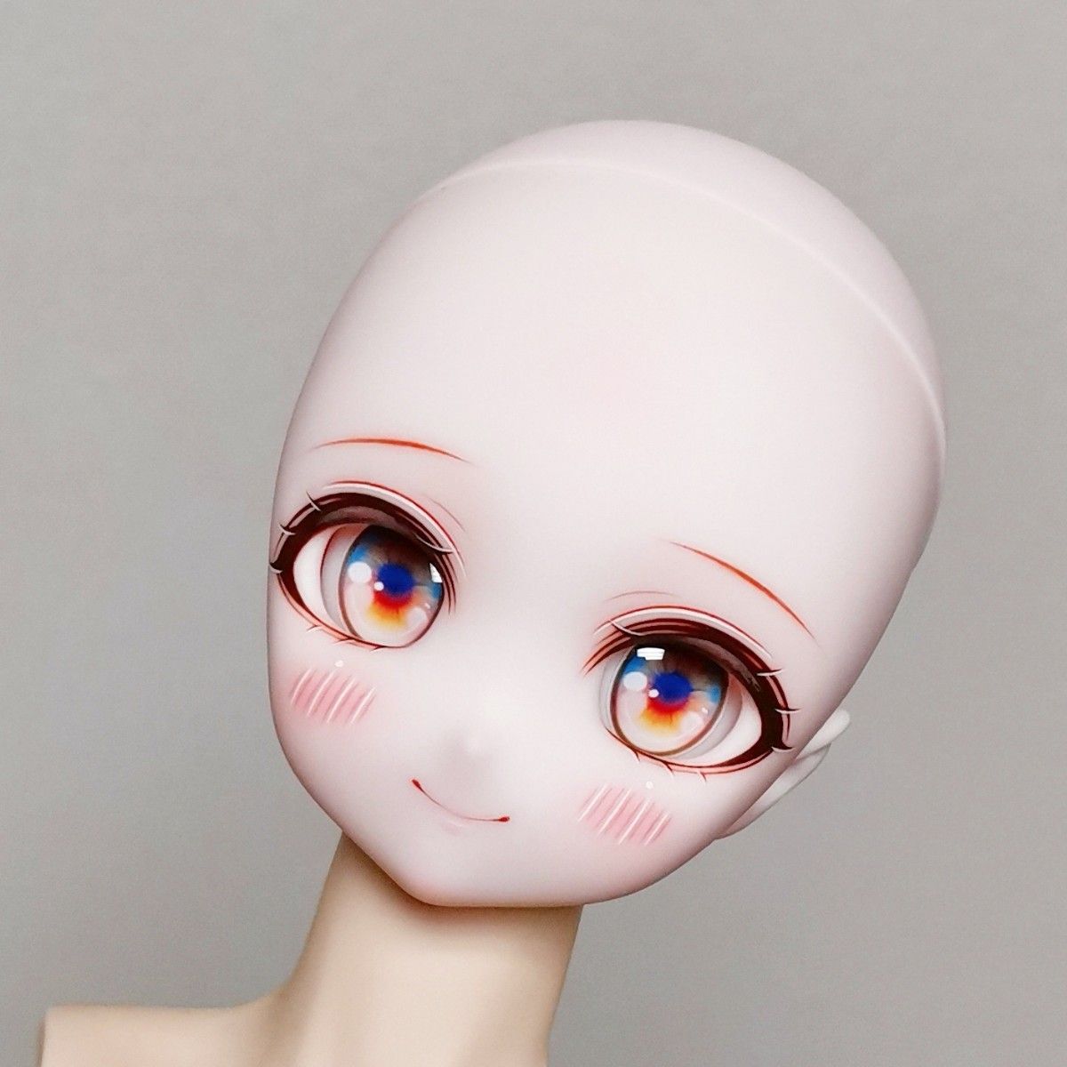 DDH-27 カスタムヘッド セミホワイト肌+カボションアイ2種 DDH-27 カスタムヘッド セミホワイト肌+カボションアイ2種
