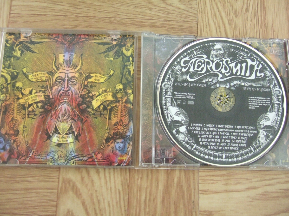 【CD】エアロスミス　/ DEVIL'S GOT A NEW DISGUISE THE VERY BEST OF AEROSMIH 