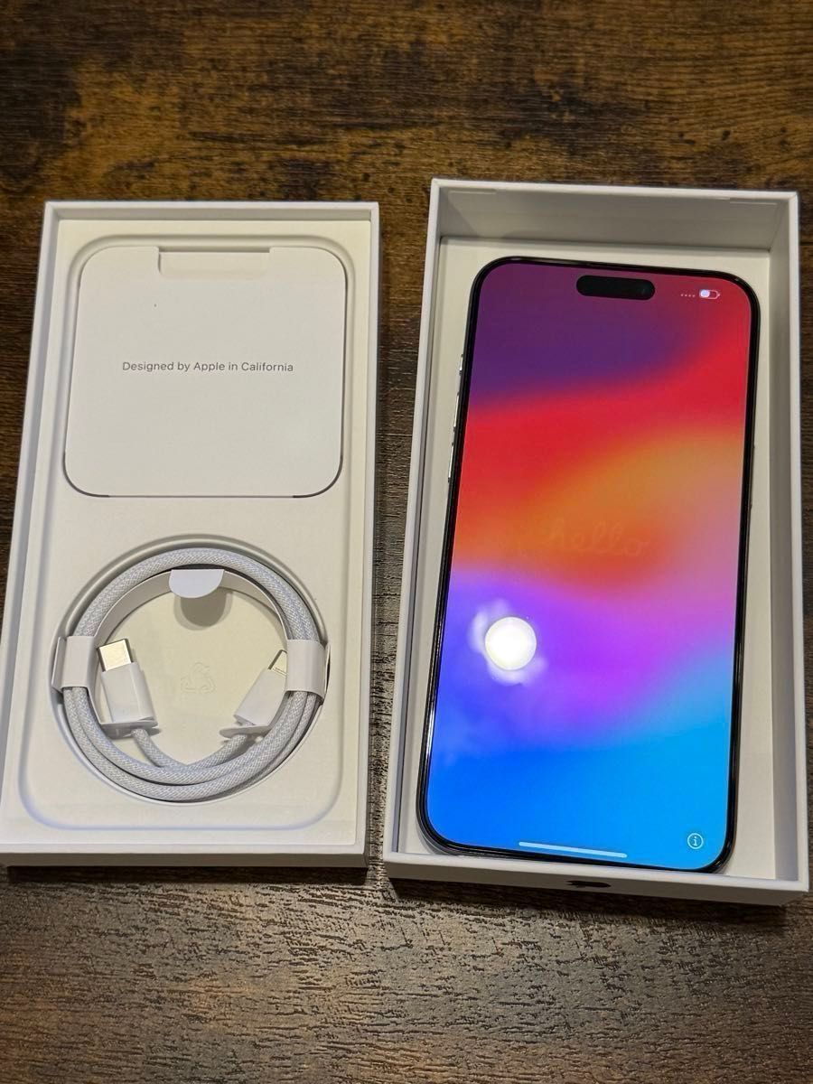 日本版 キズなし美品 ほぼ新品 SIMフリー iPhone15 ProMax 256GB 日本版 キズなし美品 ほぼ新品 SIMフリー iPhone15 ProMax 256GB