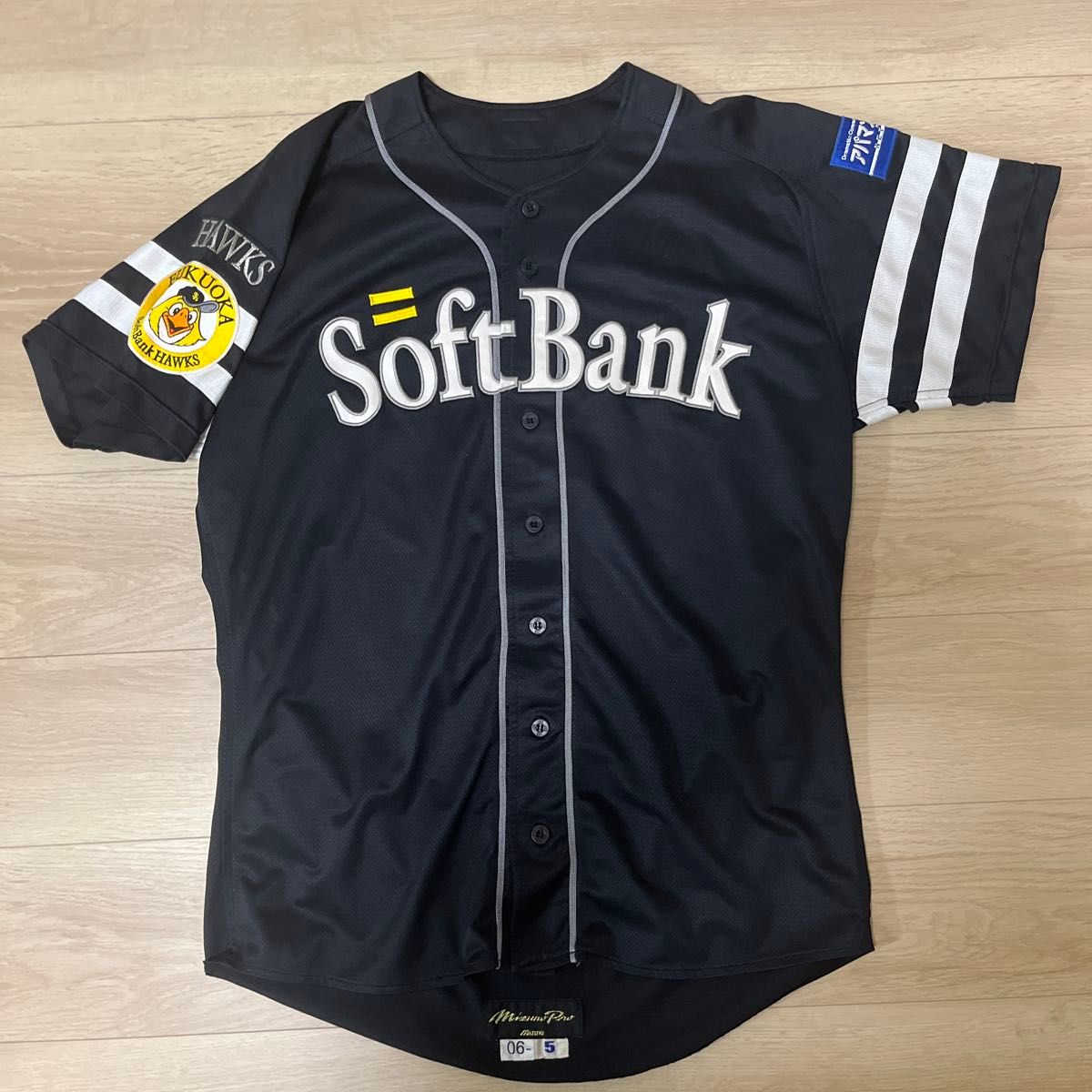 福岡ソフトバンクホークス 松田 ビジターユニフォーム 実使用 福岡ソフトバンクホークス 松田 ビジターユニフォーム 実使用