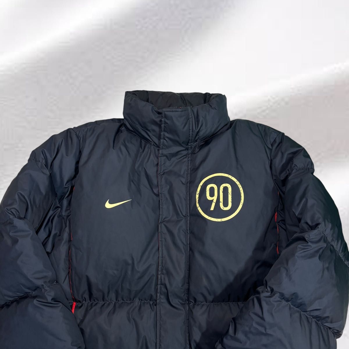 NIKE トータル90 ロング ダウンコート ベンチコート ネイビー NIKE トータル90 ロング ダウンコート ベンチコート ネイビー