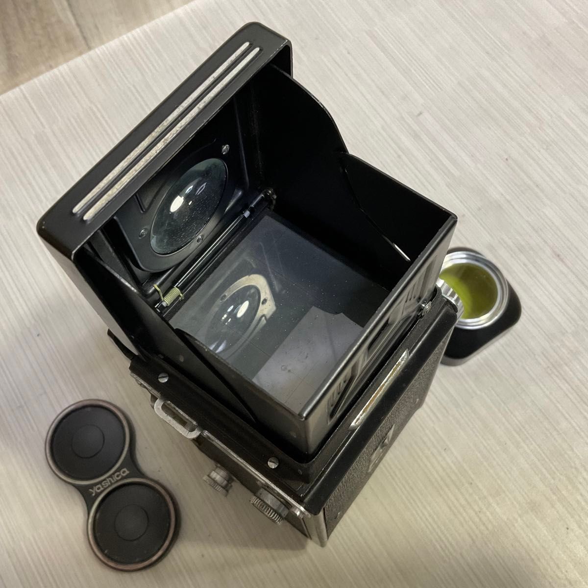 yashicaflex ヤシカフレックス 二眼レフ 古い 革ケース付き yashicaflex ヤシカフレックス 二眼レフ 古い 革ケース付き
