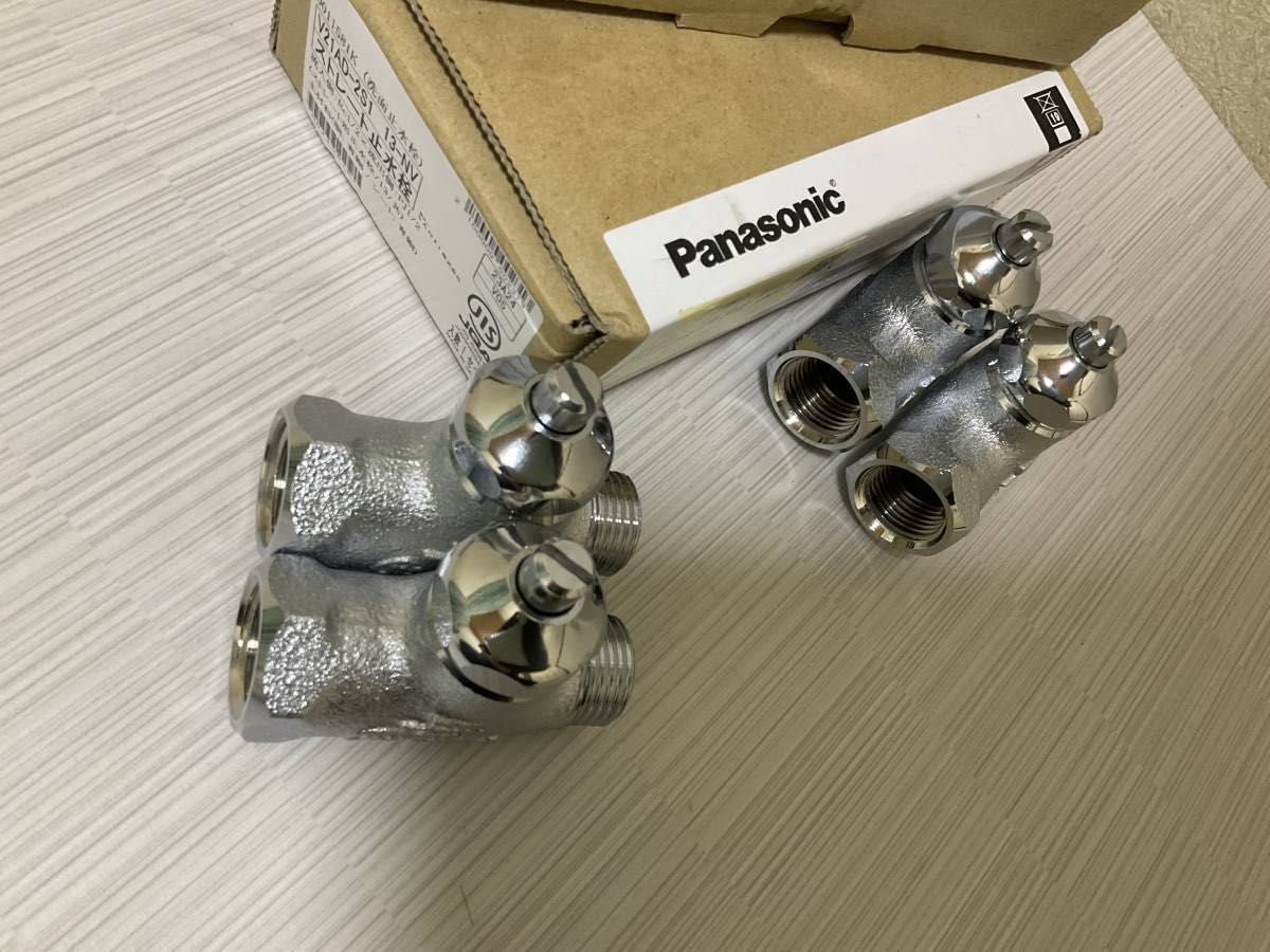 パナソニックGL803Sストレート止水栓 V21AD-2S1 13-NV 未使用 8 パナソニックGL803Sストレート止水栓 V21AD-2S1 13-NV 未使用 8