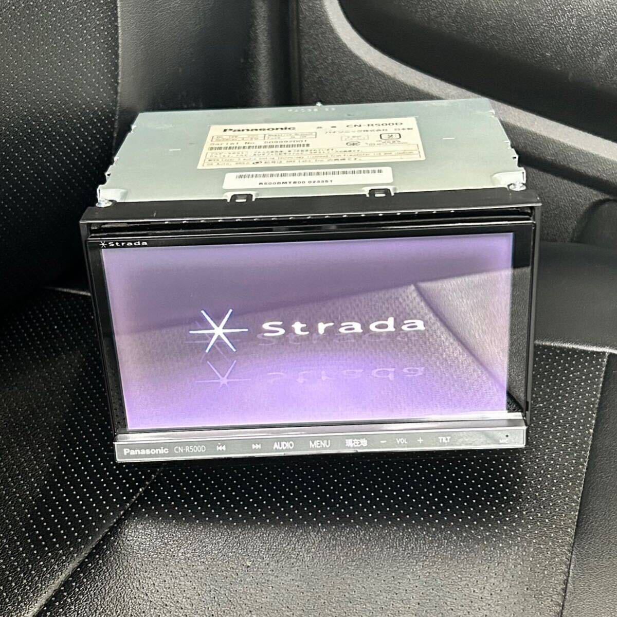 ★PanasonicストラーダCN-R500D★2024年度版地図データ★