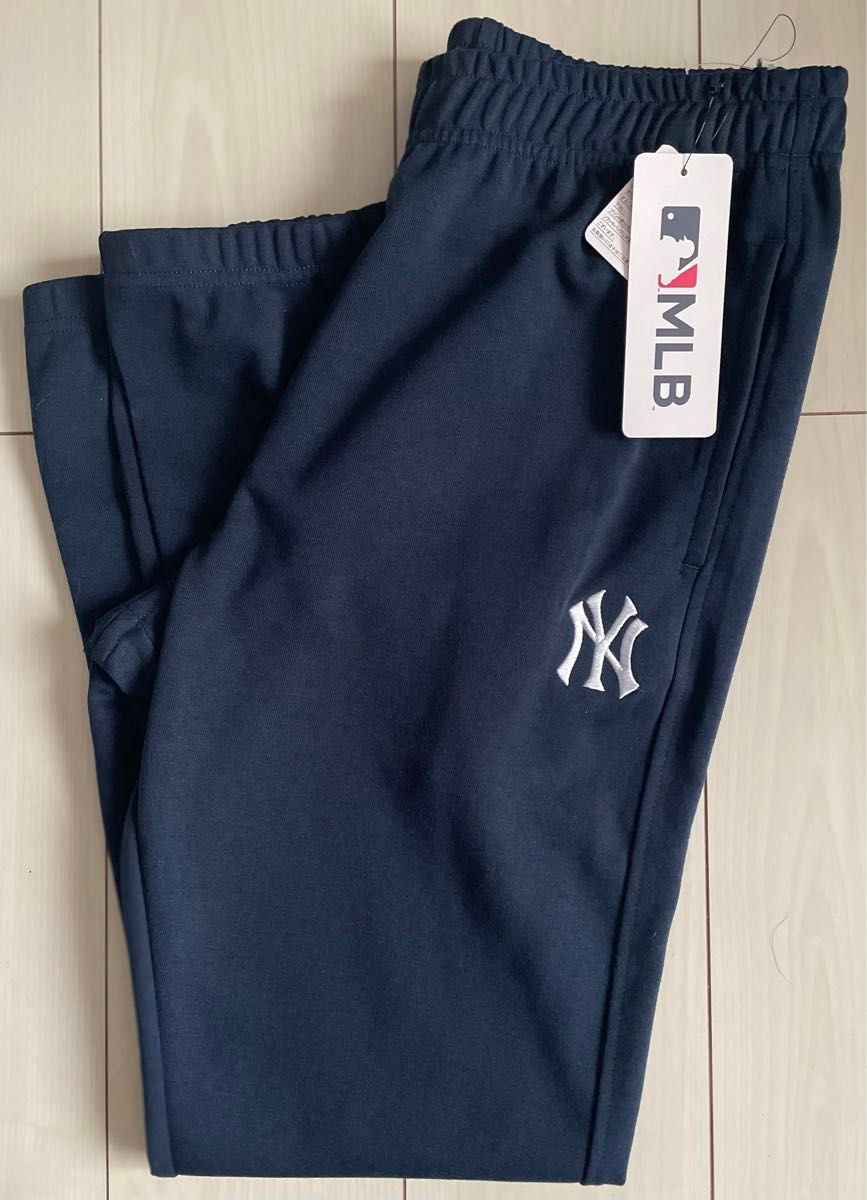 FCRB MLB コラボ　トラックパンツ　ヤンキース Lサイズ FCRB MLB コラボ トラックパンツ ヤンキース Lサイズ
