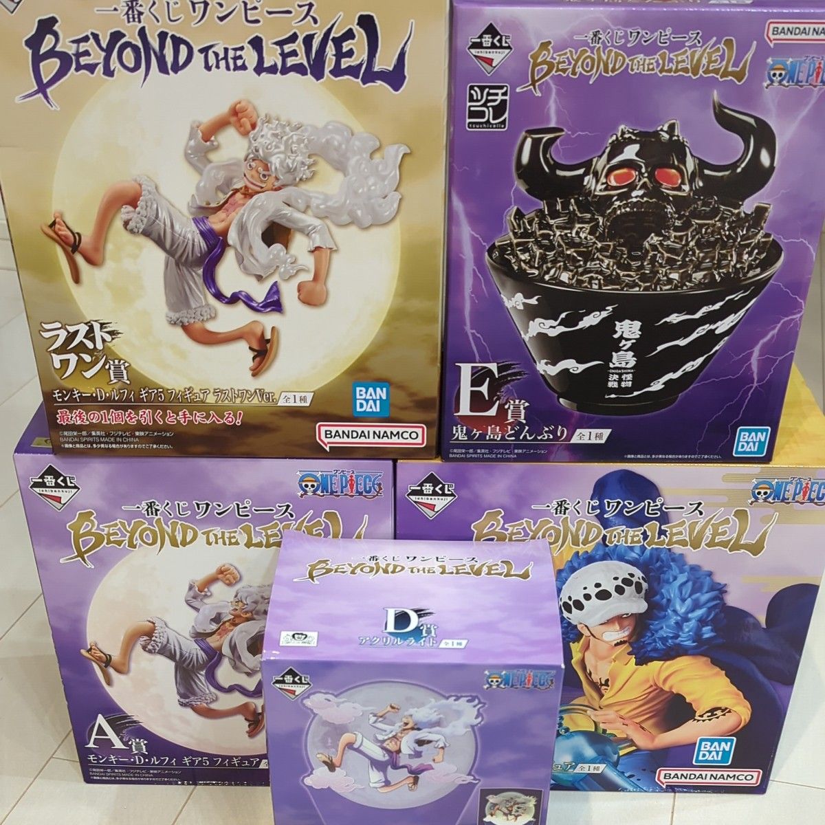 一番くじ ワンピース BEYOND THE LEVEL A賞 B賞 D賞 E賞 一番くじ ワンピース BEYOND THE LEVEL A賞 B賞 D賞 E賞