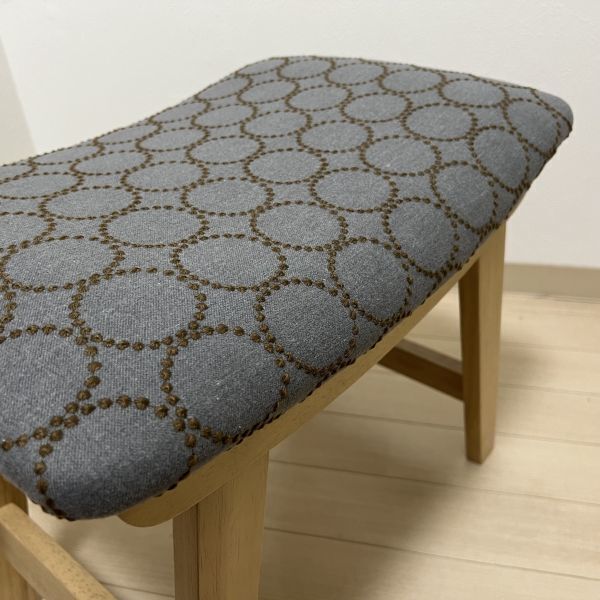 ミナペルホネン タンバリン dop グレー 折りたたみ式 ハイスツール