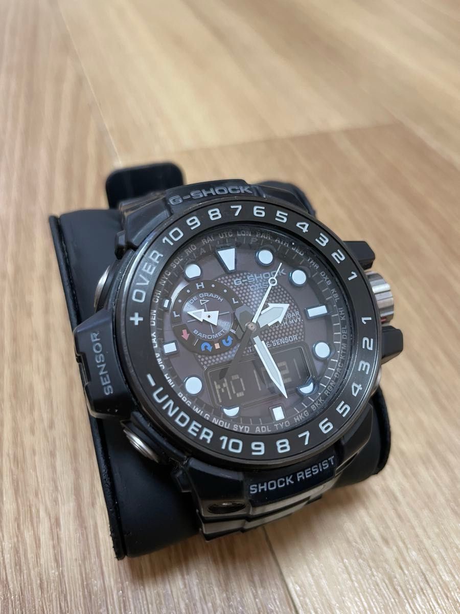 CASIO G-SHOCK ガルフマスター GWN-1000B 希少 ブラックベゼル CASIO G-SHOCK ガルフマスター GWN-1000B 希少 ブラックベゼル