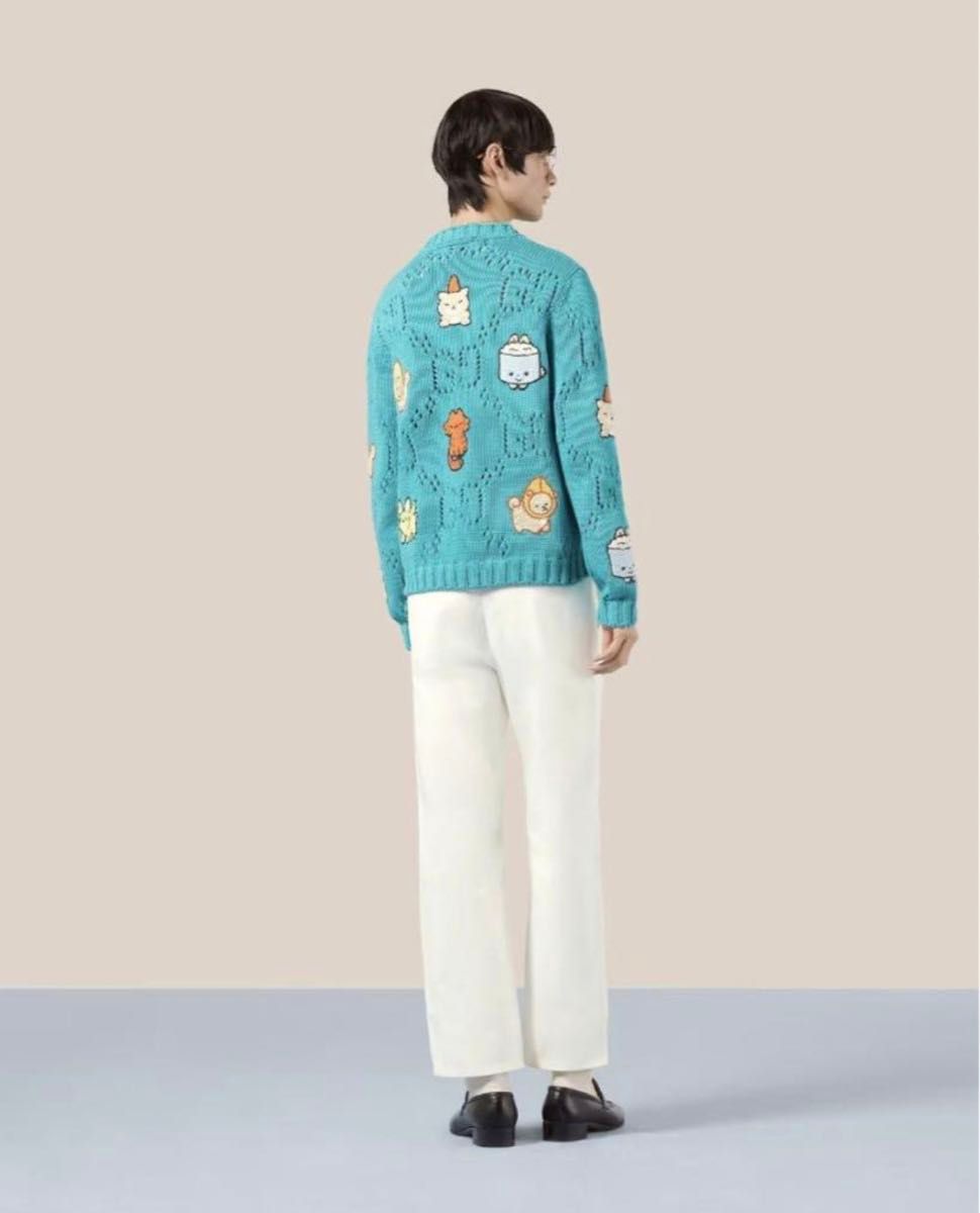 新品未使用】GUCCI KAWAII限定 アニマル刺繍セーター 男女兼用 新品未使用】GUCCI KAWAII限定 アニマル刺繍セーター 男女兼用