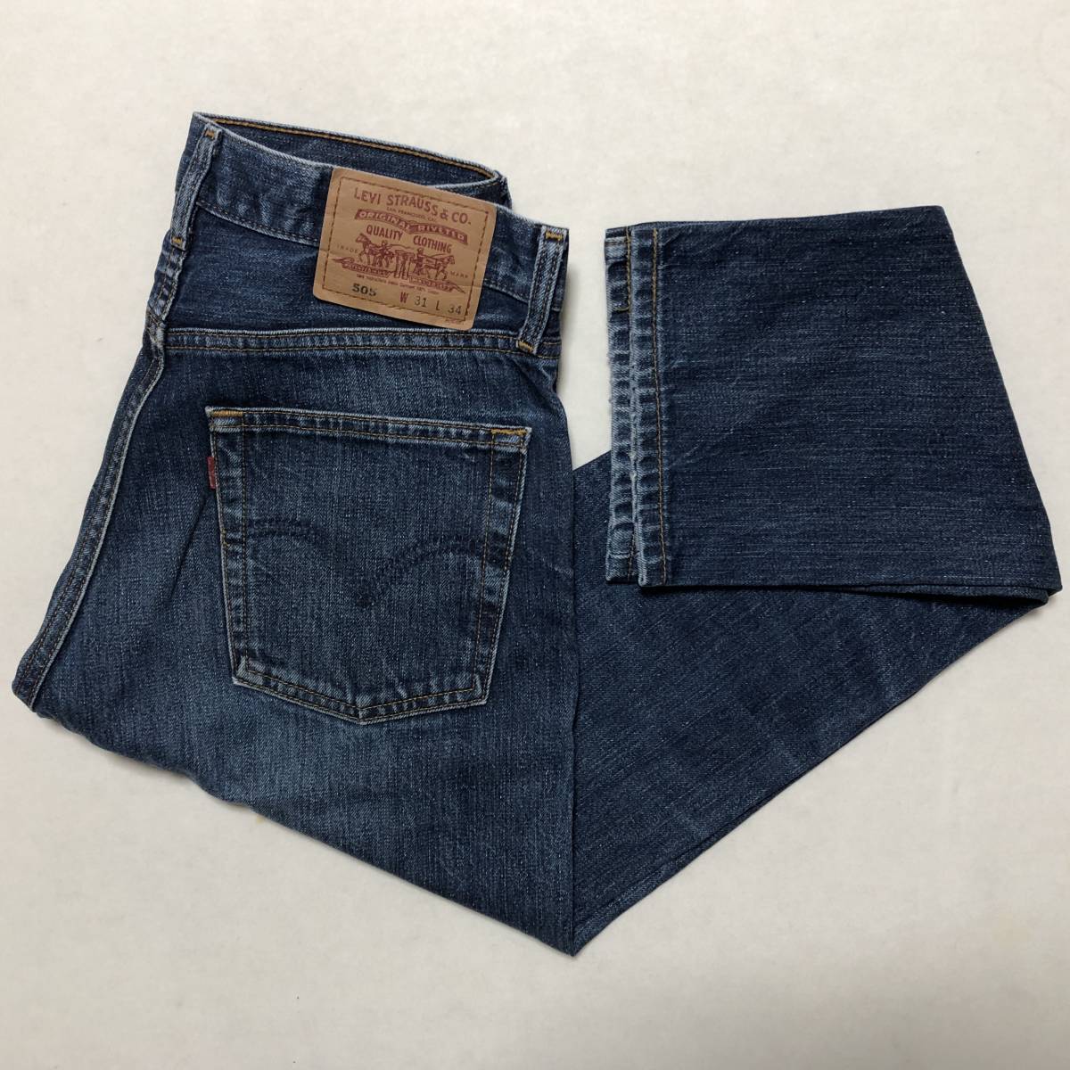 Levis リーバイス 505 美加工 デニム ジーンズ w31 管理A1044