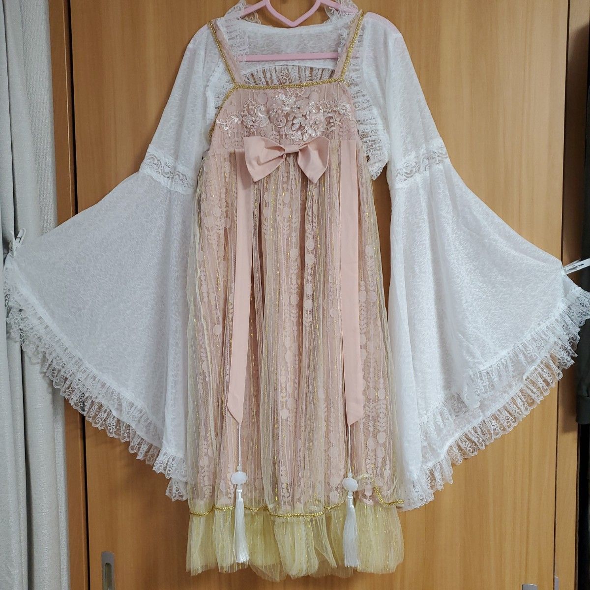 漢服 ロリータ ピンク 華ロリ 和ロリ 着物 レース 羽織|Yahoo 漢服 ロリータ ピンク 華ロリ 和ロリ 着物 レース 羽織|Yahoo