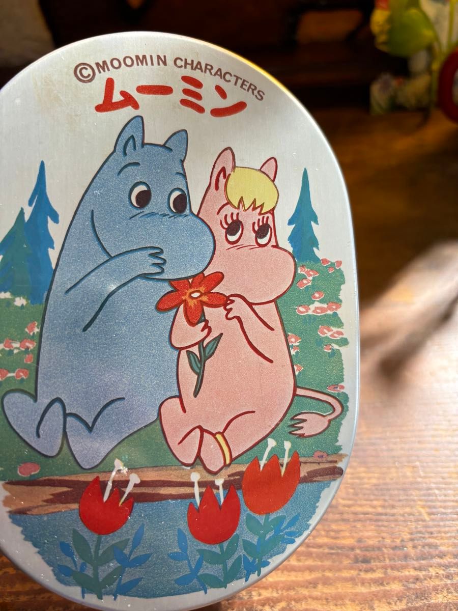 昭和レトロ テイケン ムーミン フローレンス アルミ 弁当箱 昭和レトロ テイケン ムーミン フローレンス アルミ 弁当箱